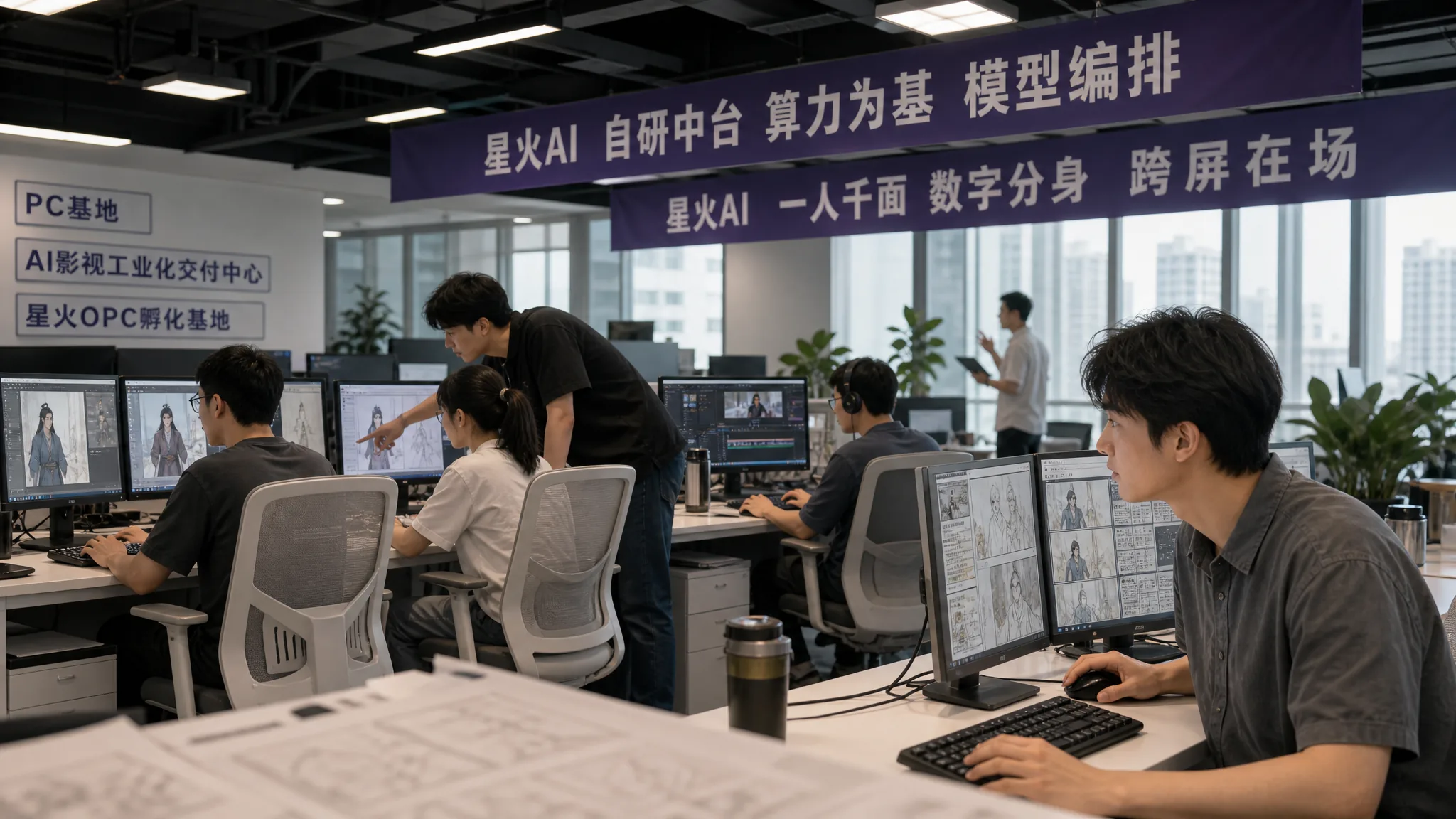 公司介绍 | 星火 AI — AIGC 内容工业化，让每一家企业拥有 AI 内容工厂